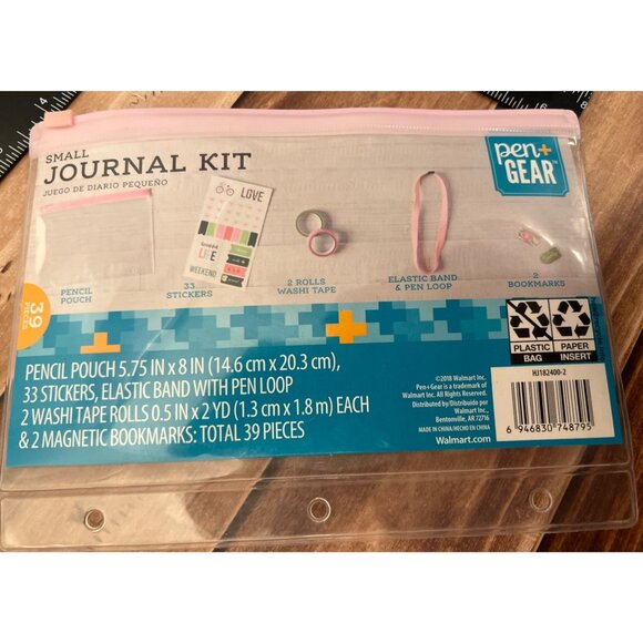 Journal Kit With Pencil Pouch & Accesso For Note-Taking & Crafting Hj182400-2 - Picture 3 of 3
